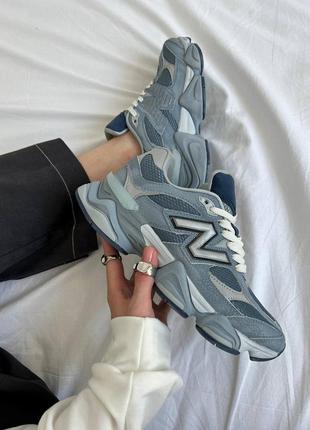 Кроссовки new balance 9060 blue