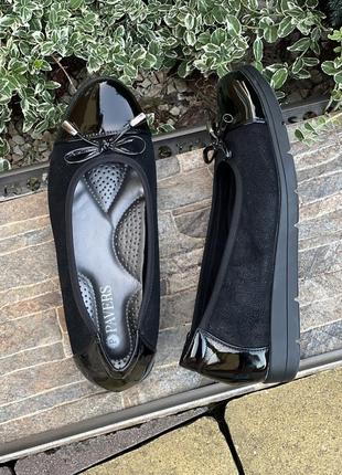 Pavers comfort удобные женские слипоны туфли 37.5р.