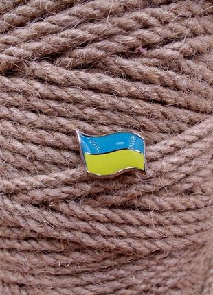 Значок "прапор україни" (міні, нікель)6 фото