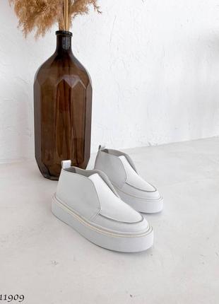 Кожаные лоферы