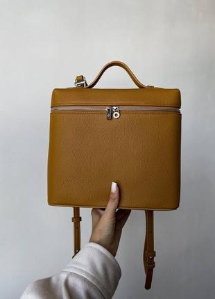 Женский кожаный рюкзак бренд loro piana2 фото