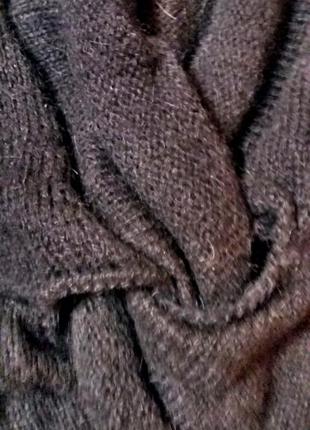 Тепла чорна зимова кофта з італії