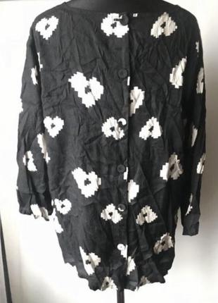 Сорочка з віскози застібка на спиніl-xl-2xl