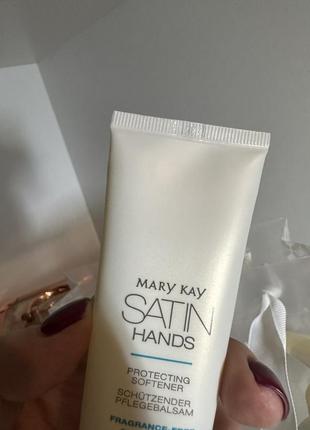 Набор для ухода за руками mary kay satin hands «белый чай и цитрус».4 фото