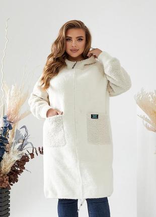 Теплый и красивый кардиган альпака