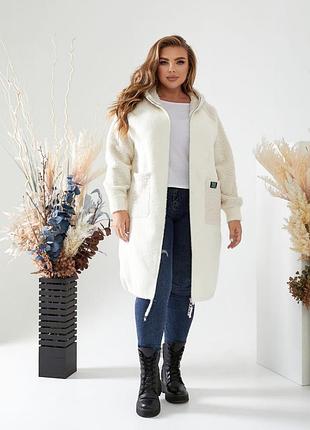 Теплый и красивый кардиган альпака