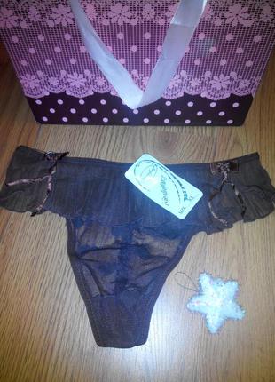 Трусики с рюшами