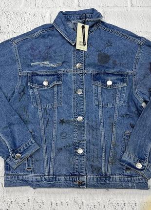 Джинсовая куртка river island джинсовка