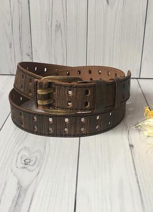 Винтажный ремень под джинсы