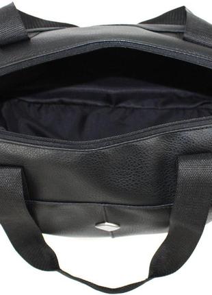Женская сумка из эко кожи wallaby 5711-1 черная5 фото
