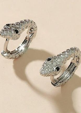 Серьги молнии