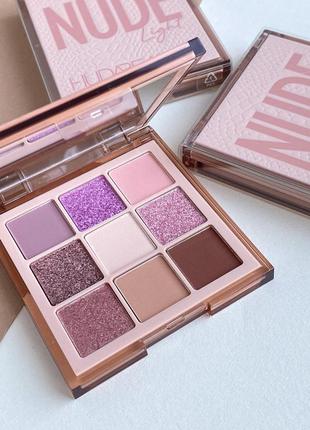 Палетка теней для глаз оригинал huda beauty nude light obsessions eyeshadow palette