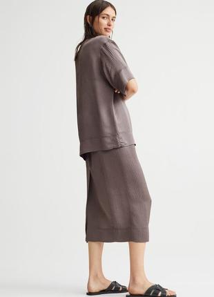 Костюм из натурального крепированного шелка h&m premium 10725300025 фото