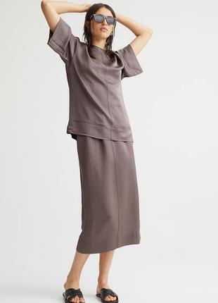 Костюм из натурального крепированного шелка h&m premium 10725300024 фото