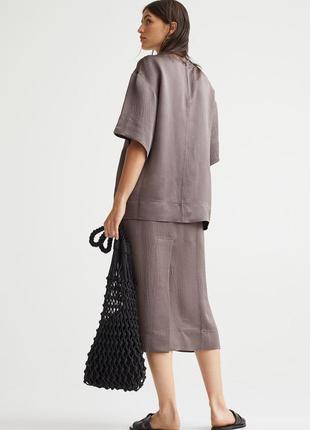 Костюм из натурального крепированного шелка h&m premium 10725300023 фото