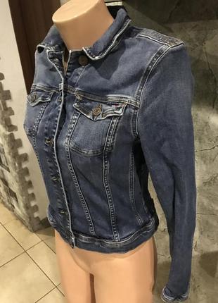 Пиджак джинсовый стречевый 444 фото