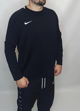 Кофта світшот спортивний чоловічий чорний nike розмір — xl