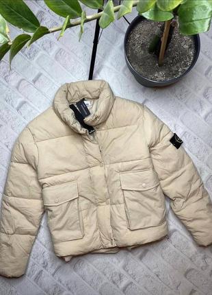 Куртка пуховик стон stone island