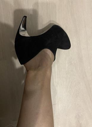 Туфлі жіночі ботильйони zara 39/38 розмір8 фото