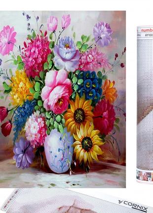Набір алмазної мозаїки (вишивки) cornix art 40 x 30 см ay16