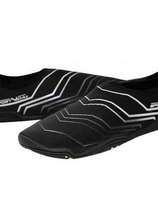 Обувь для пляжа и кораллов (аквашузы) sportvida sv-gy0006-r41 size 41 black/grey8 фото
