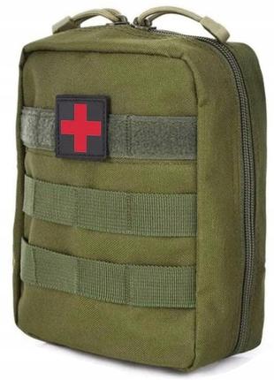 Тактическая аптечка, армейская сумка для медикаментов хаки