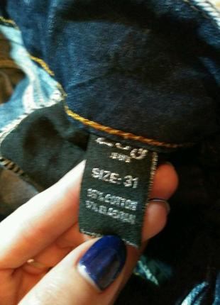 Крутая ,варенная джинсовая юбка5 фото