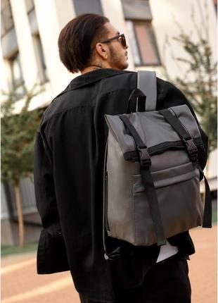 Чоловічий рюкзак ролл sambag rolltop milton графітовий