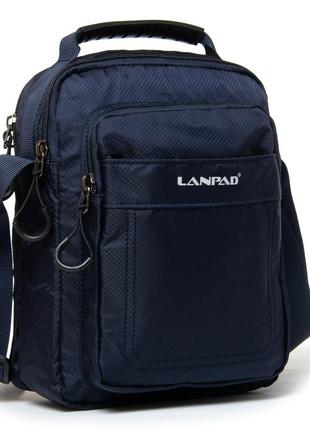 Сумка мужская планшет нейлон lanpad 7667 blue