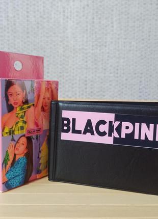Ломо карти black pink блек пінк + картхолдер на 60 карток