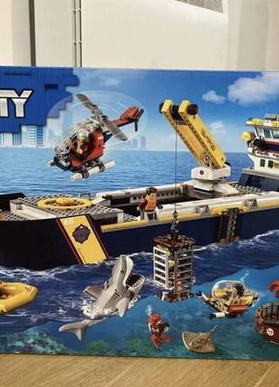 Конструктор lego city 60266 океан: дослідницьке судно