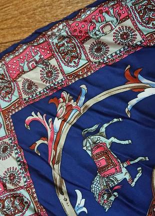 Квадратна шовкова шийна хустка roeckl5 фото