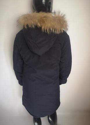 Зимова підліткова тепла куртка2 фото