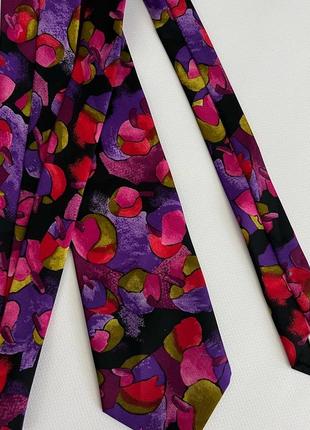 Винтажный австралийский галстук абстрактный4 фото