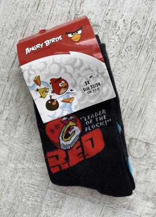 Набір шкарпеток 3 шт. angry birds