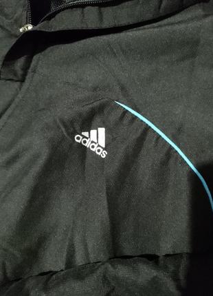 Чоловіча куртка/вітровка/adidas/ чоловічий одяг/чорна спортивна куртка/4 фото