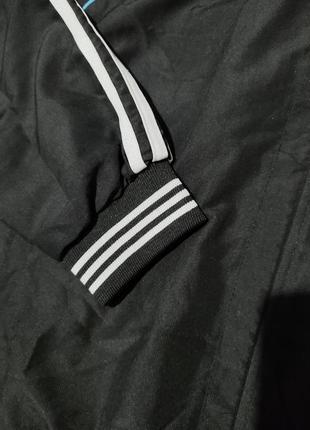 Чоловіча куртка/вітровка/adidas/ чоловічий одяг/чорна спортивна куртка/5 фото