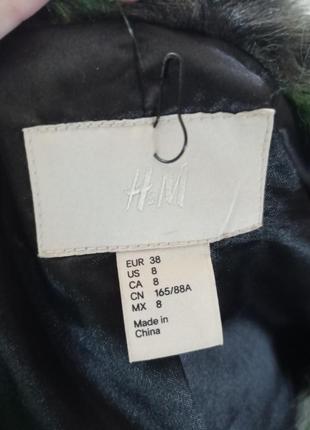 Гарна шубка, h&m, розмір 382 фото