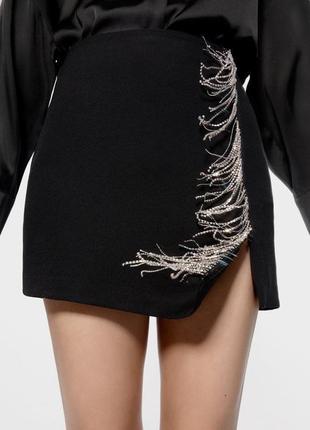 Юбка мини zara размер м