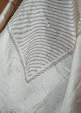 Вінтажний burberrys of london шовкова хустка в класичному брендовому забарвленні 77x776 фото