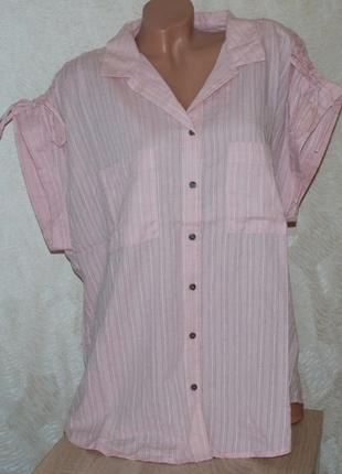 Блуза  бренда matalan 
 / 100% хлопок/ свободный покрой/
