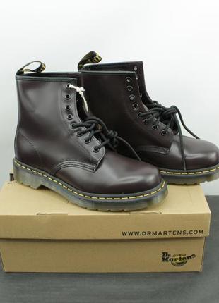 Оригінальні ботинки dr. martens 1460 smooth leather lace up boots