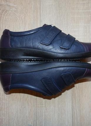 Повседневная обувь, туфли , мокасины hotter leap 2 extra wide leather made in england3 фото