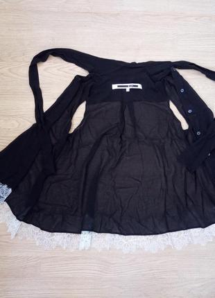 Брендовий блузка безрукавка кофточка разлетайка для вагітних, 36, s, mcq3 фото