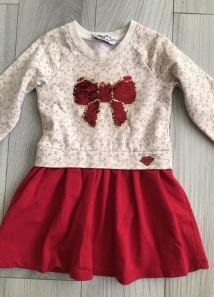 Сукня на довгий рукав