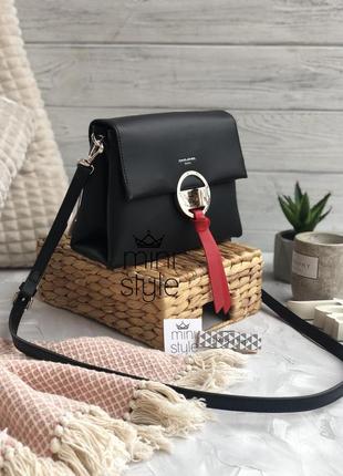 Сумка на довгій ручці cross-body сумочка трендова і стильна кроссбоди david jones2 фото