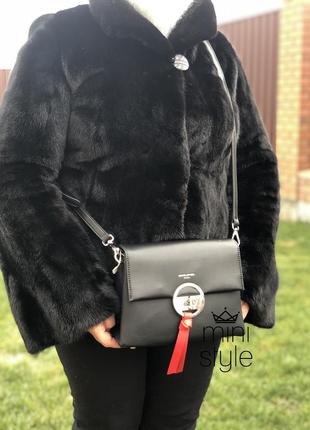 Сумка на довгій ручці cross-body сумочка трендова і стильна кроссбоди david jones3 фото