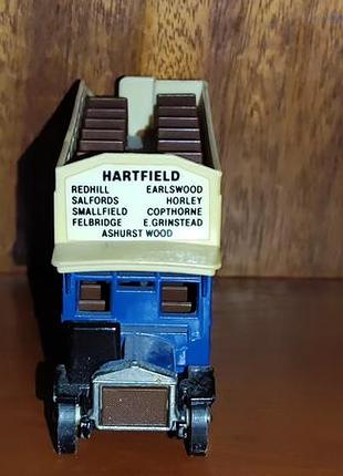 Matchbox models of yesteryear # y 23 a.e.c s type bus 1922 1982 lifebuoy soup велика британія велико