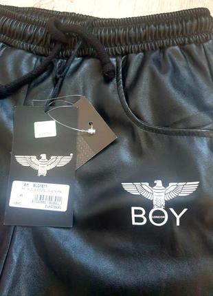 Штани з екошкіри boy london2 фото