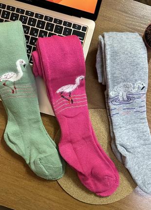 Акція 3 шт 350 грн теплі махрові колготи